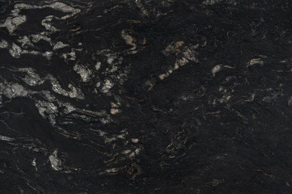 These are igneous rocks formed from the slow crystallization of magma beneath the Earth's surface, composed chiefly of quartz, feldspar, and mica. Exotic Granites, such as KönigNaturals Titanium Leather, feature ‘inclusions’ and ‘impurities’ that create the unique striking veining that makes them so sought after.